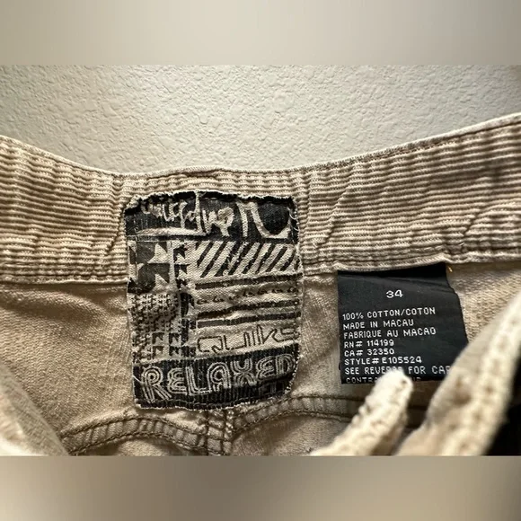 Quicksilver thin corduroy pants 34 - Picture 3 of 7